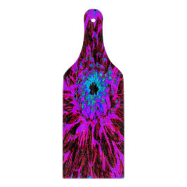 Dramatische Crimson Red, Paars en Black Dahlia Snijplank