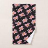 Dramatische Daisy Flower Pattern Bad Handdoek (Handdoek)