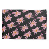 Dramatische Daisy Flower Pattern Kussensloop (Achterkant)