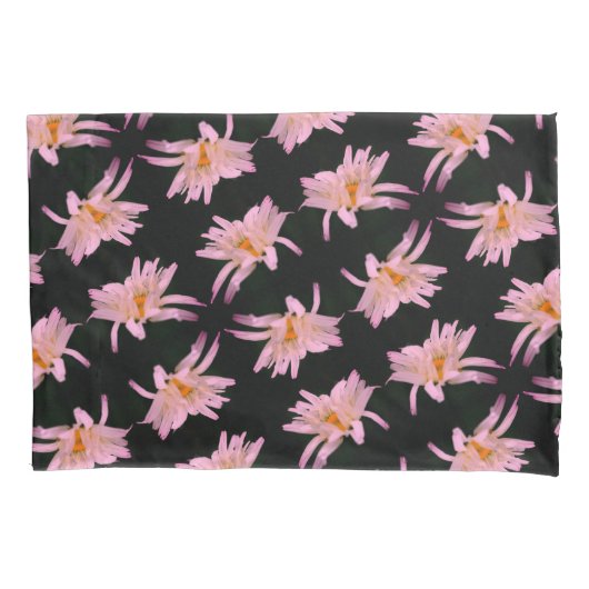 Dramatische Daisy Flower Pattern Kussensloop (Voorkant)