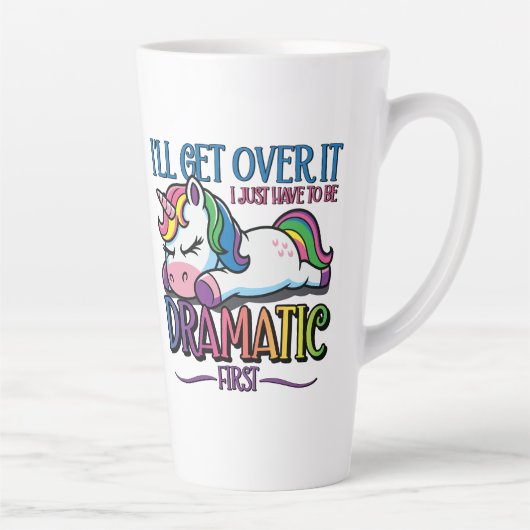Dramatische Eenhoorn Latte Mok (Rechts)