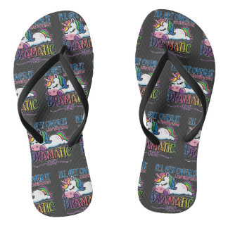 Dramatische Eenhoorn Teenslippers