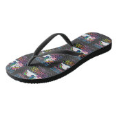Dramatische Eenhoorn Teenslippers (Schuin)