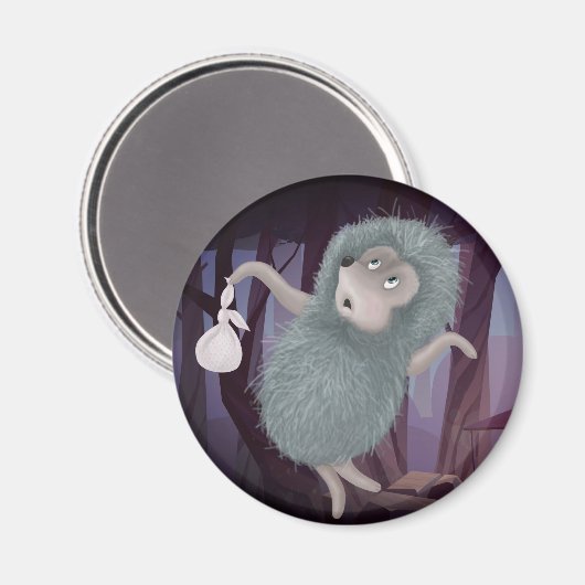 Dramatische egel magneet (Voorkant / Achterkant)