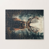 Dramatische elanden in de Bossen Legpuzzel (Horizontaal)