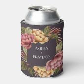 Dramatische Floral Blikjeskoeler (Blikje Voorkant)