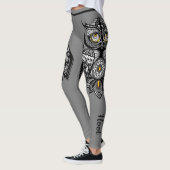 Dramatische geest Owl Hoot die de vrouw persoonlij Leggings (Links)
