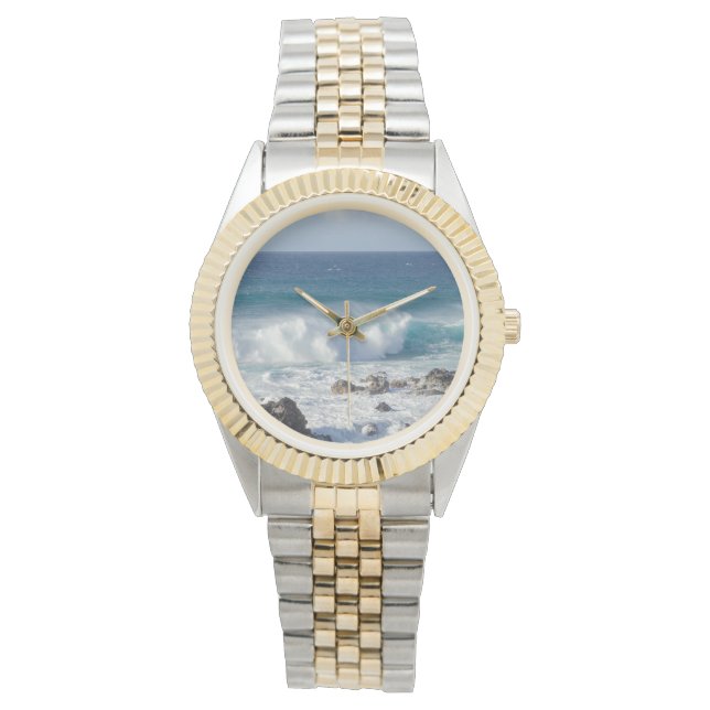 Dramatische golflijn van Maui Horloge (Voorkant)