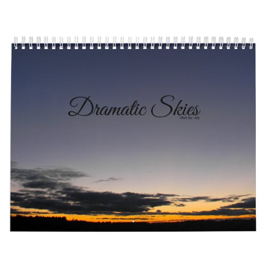 dramatische hemel-kalender kalender (Hoes)