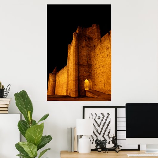 Dramatische ingang poster (Thuiskantoor)