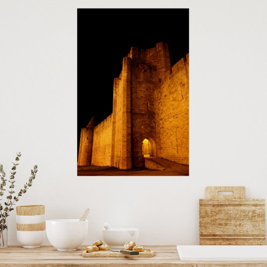 Dramatische ingang poster (Keuken)