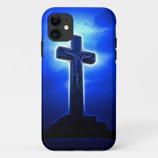Dramatische Jesus Crucifixion iPhone 5 Hoesje (Achterkant)
