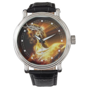 Dramatische Jesus Crucifixion Watch (meerdere mode Horloge