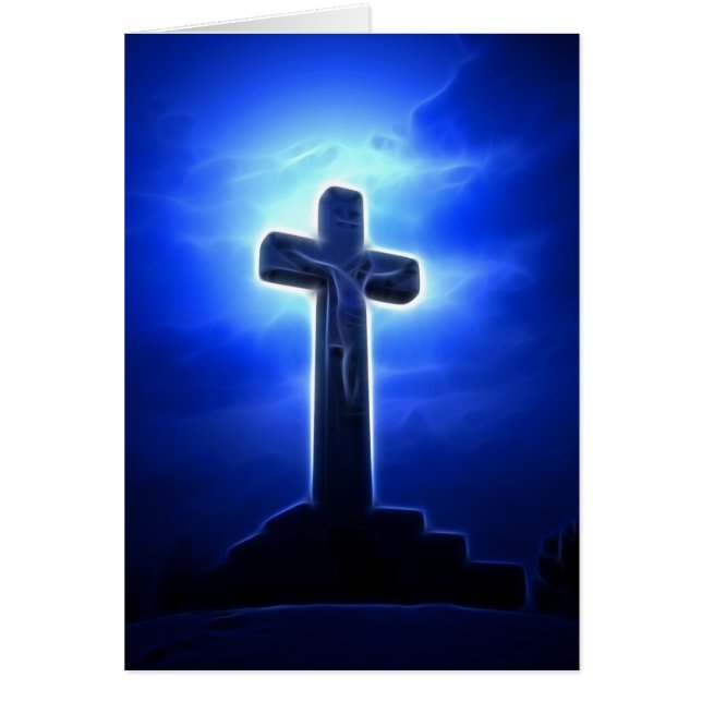 Dramatische Jezus Crucifixatie (Voorkant)