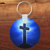 Dramatische Jezus Crucifixatie Sleutelhanger (Voorkant)