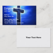 Dramatische Jezus Crucifixatie Visitekaartje (Voorkant / Achterkant)