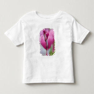 Dramatische kleur en vorm van gebroken hart kinder shirts