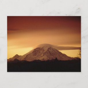 Dramatische koperen berg briefkaart