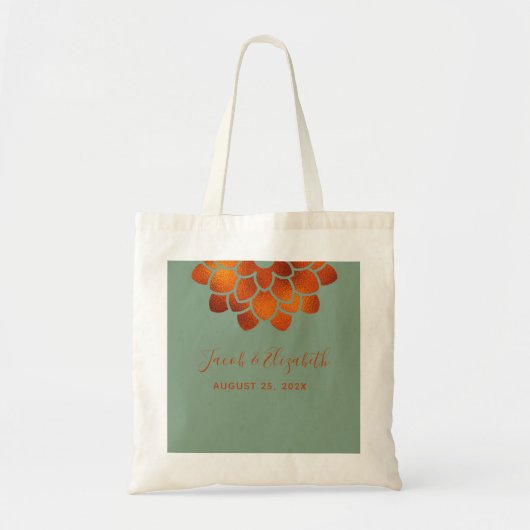 Dramatische koperventilator op de Canvas tas van d (Voorkant)