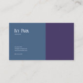 Dramatische kosmische wolkennevel visitekaartje (Achterkant)