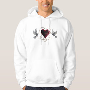 Dramatische Liefde Duiven Fluwelen Hart Pullover H