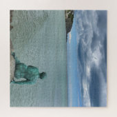 Dramatische luchten en de Folkestone Zeemeermin Legpuzzel (Horizontaal)