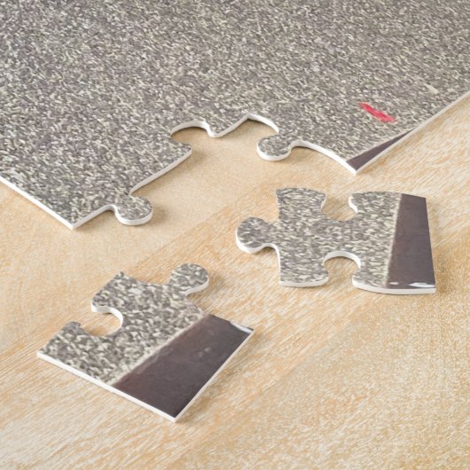 Dramatische luchten en wilde bloemen bij Folkstone Legpuzzel (Zijkant)