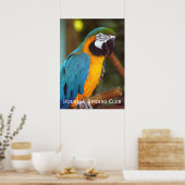 Dramatische Macaw Poster (Keuken)