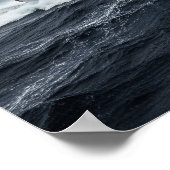 Dramatische marinevernietiger poster (Hoek)