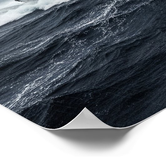 Dramatische marinevernietiger poster (Hoek)