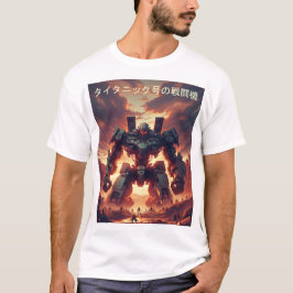 Dramatische Mecha Standoff - futuristische technol T-shirt