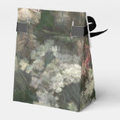Dramatische Moody Fine Art Botanische Favor Boxen Bedankdoosjes (Achterkant)