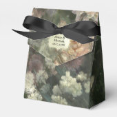 Dramatische Moody Fine Art Botanische Favor Boxen Bedankdoosjes (Voorkant Zijde)