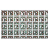 Dramatische Moon Portrait Pattern  Style Stof (Fat Quarter)