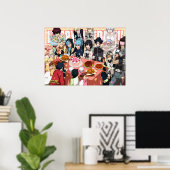 DRAMAtische moorden Poster (Thuiskantoor)