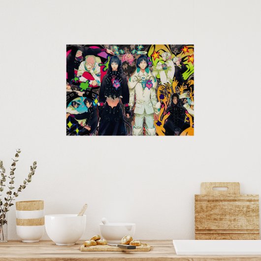 DRAMAtische moorden Poster (Keuken)