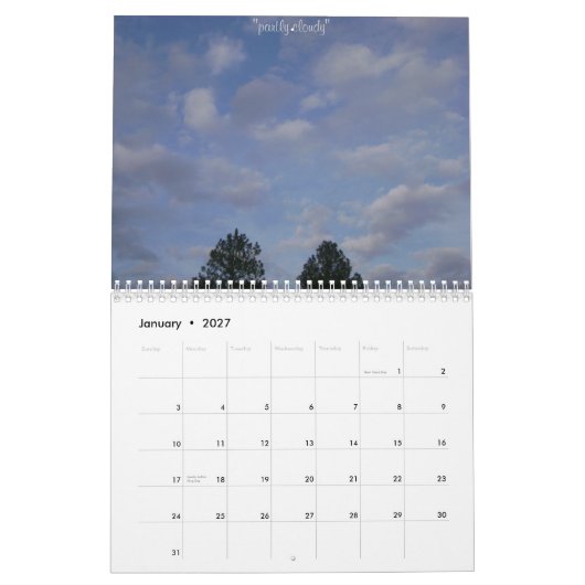 Dramatische Natuur Agenda 2009 Kalender (Jan 2027)