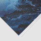 Dramatische oceaangolf bij zonsondergang Decoupage Tissuepapier (Detail)