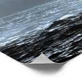 Dramatische oceaanlandschap poster (Hoek)