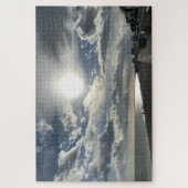 Dramatische oktober veeg over Hythe Bay Kent Legpuzzel (Verticaal)