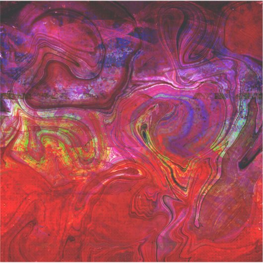 Dramatische omvang sticker (Voorkant)