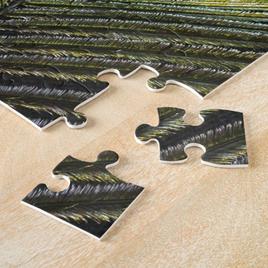 Dramatische Peacock-doether Legpuzzel (Zijkant)