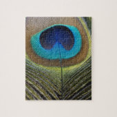 Dramatische Peacock-doether Legpuzzel (Verticaal)