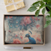 Dramatische Posing Peacock Tissuepapier (Geschenk)