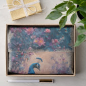 Dramatische Posing Peacock Tissuepapier (Geschenk)