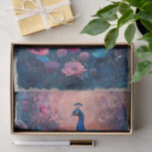 Dramatische Posing Peacock Tissuepapier (Geschenk)