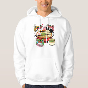 Dramatische Ramen Kikker - Kawaii Bloem Theetijd Hoodie