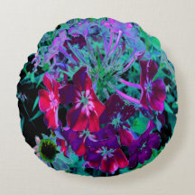 Dramatische rode, Paarse en roze tuinventilator