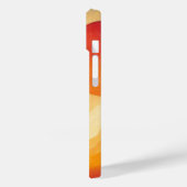 Dramatische rode zon schilderij Case-Mate iPhone case (Achterkant / Links)