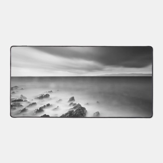 Dramatische rotswal bureaumat (Voorkant)